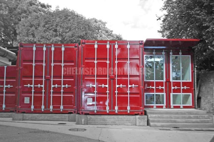 Art Gallery Shipping Container