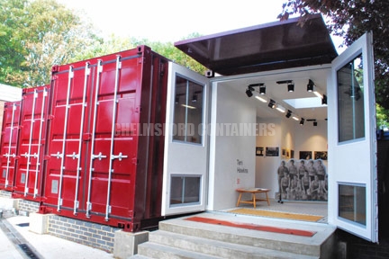 Art Gallery Shipping Container
